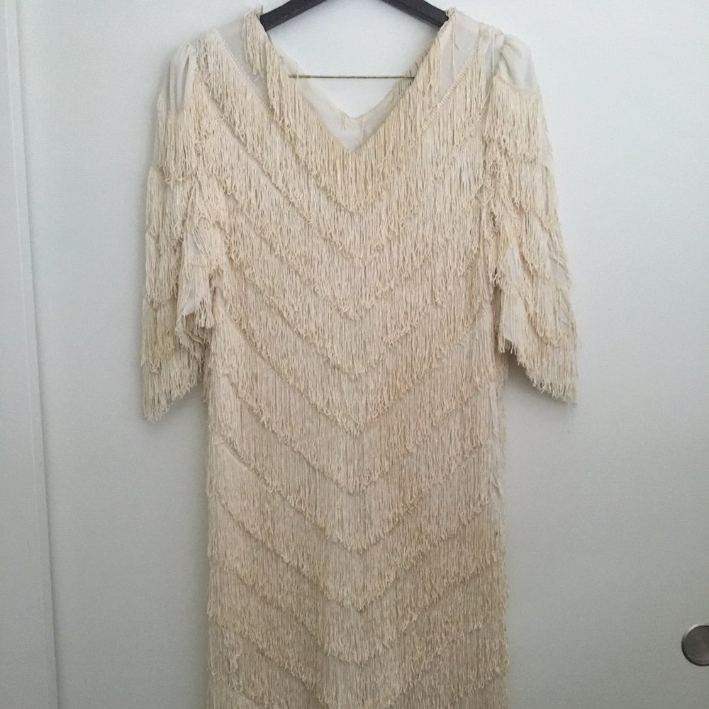 Vintage fringe dress